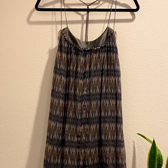 🖤Development By Erica Davies Patterned Silk Dress - Picture 8 of 12